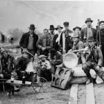A group of prospectors and miners, Cobalt camp, ca. 1906