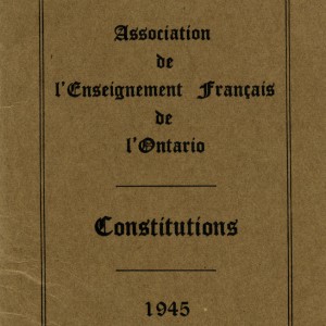 C50-C50-1-1_Constitutions de l'Association de l'ensignment français de l'Ontario