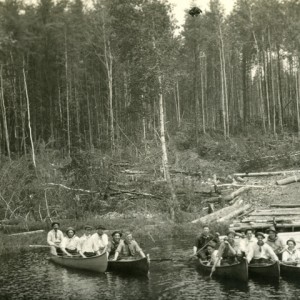Group of canoers_ca.1910