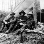 Three Prospectors by Tent_ca.1905